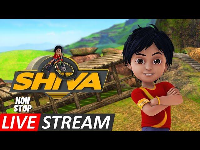 Shiva | शिवा |  LIVE STREAM  | Fun Animated Show for Kids #Shiva #NickJr #Kids #Animated