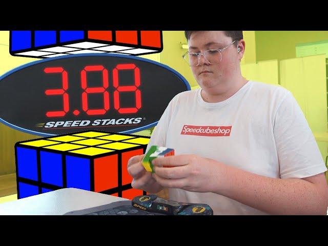 He Solved the Rubik's Cube in 3 Seconds