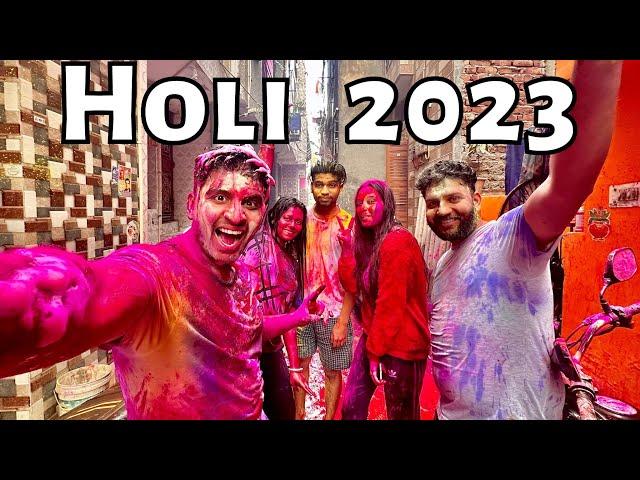 Holi Celebration Vlog 2023 | Holi With In Law's | Thakur Saurav Vlog