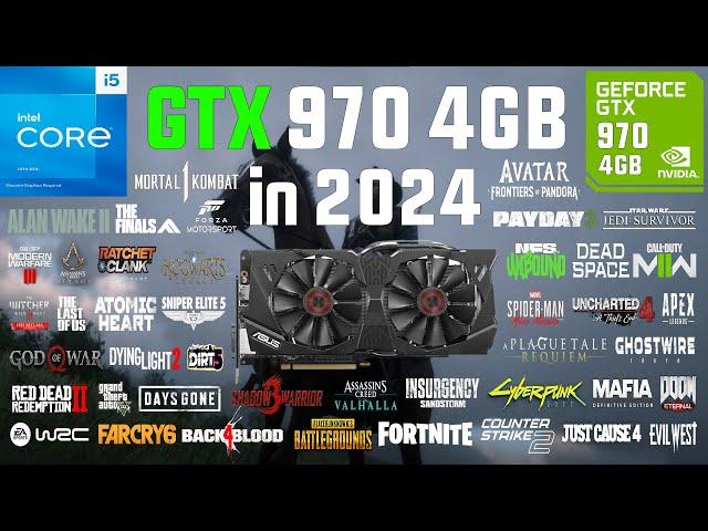 GTX 970 Test in 60 Games in 2024