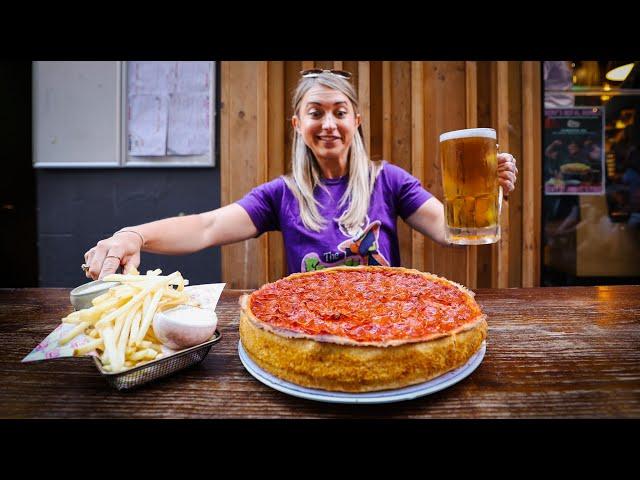 Over 90% of People FAIL Remy's Chicago Style Deep Dish Pizza Challenge!!