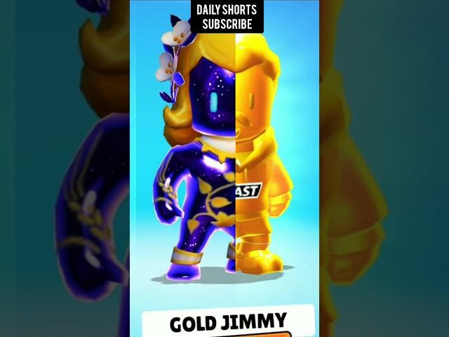 MATCH THE GOLD JIMMY SKIN! #stumbleguys #shorts