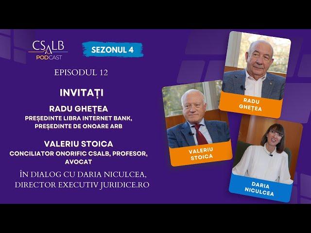 Viitorul plăților și evoluția sistemului bancar românesc - PodcastCSALB: Sez. 4, Ep. 12