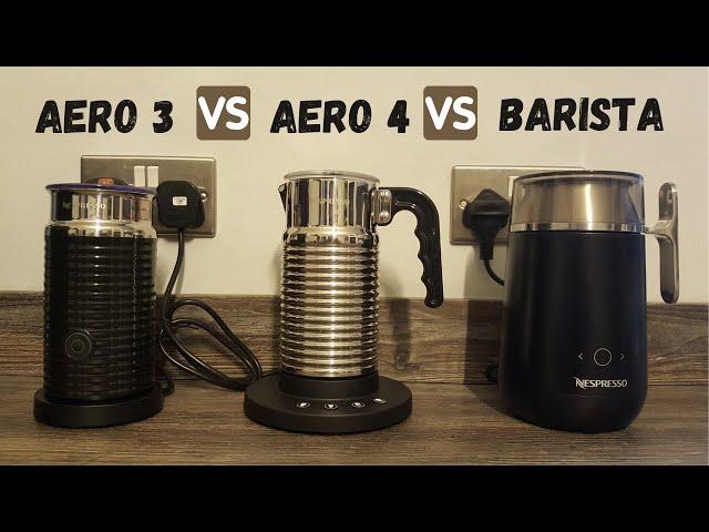 Aeroccino 3 VS Aeroccino 4 VS Barista Recipe Maker | Which Nespresso milk frother is best for you?