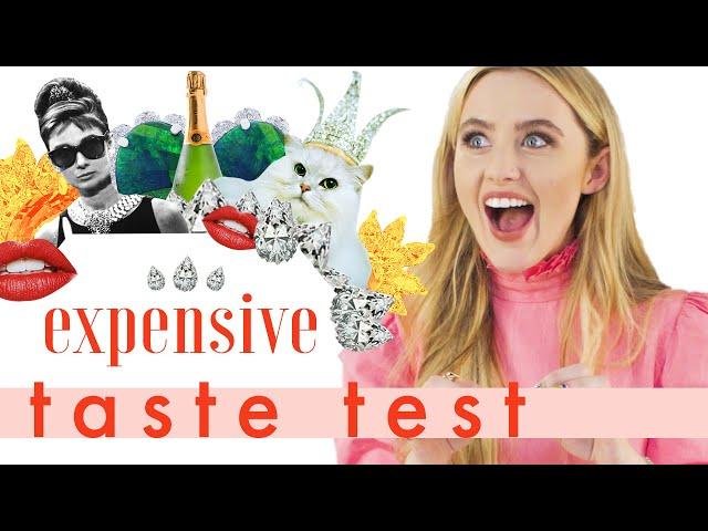 $700k vs $33?! Does Kathryn Newton Know Her ? | Expensive Taste Test