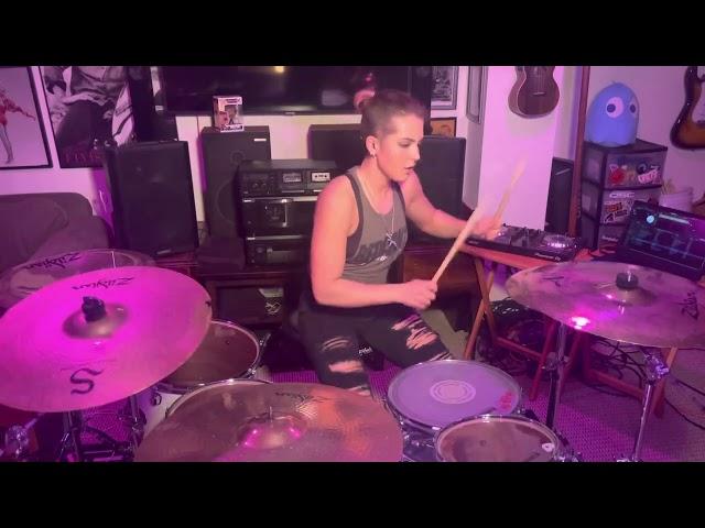 MACHINE GUN - YUNGBLUD ( VIOLET PORT DRUM COVER 2022 )