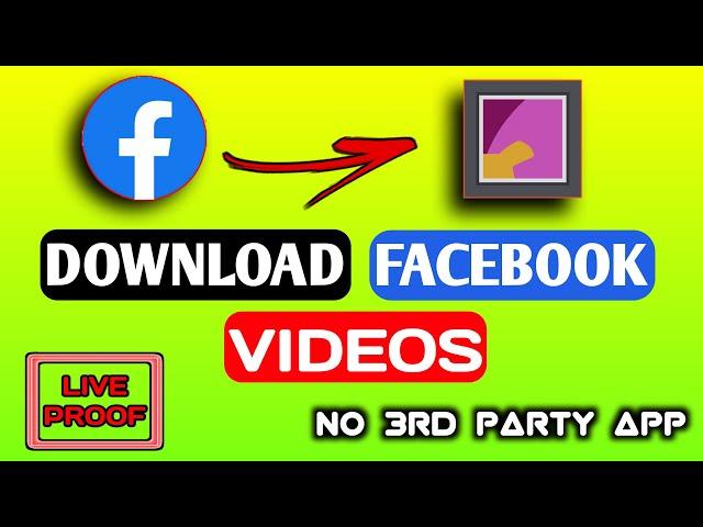 How to Download Facebook Video 2020 (Hindi) | Facebook Video Keyse Download Kare | Download FB Video