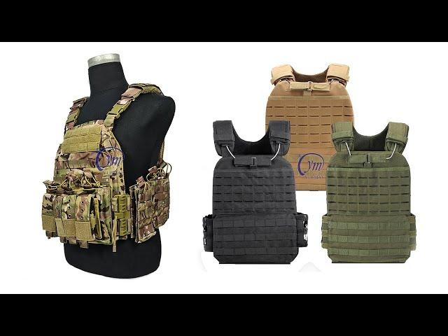 Quick release tactical vest - molle system