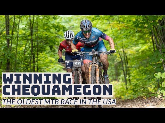 Winning the oldest mountain bike race in the US: Chequamegon 40