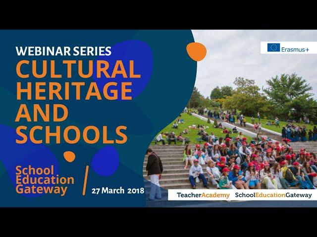 SEG Webinars - Cultural Heritage and Schools