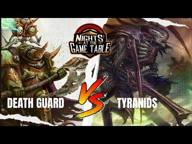 Tyranids vs Death Guard Battle Report | Warhammer 40k 1,000 Point Match