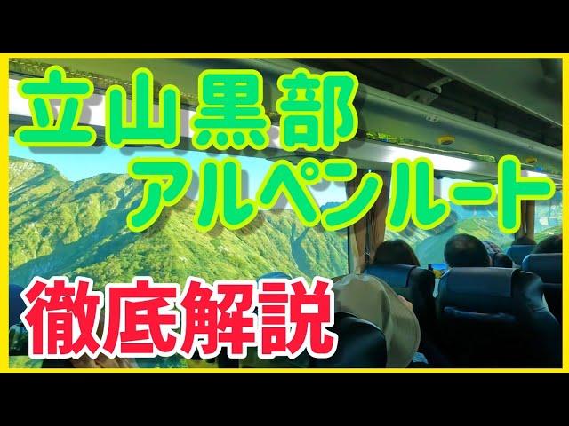 【立山黒部アルペンルート】富山側 立山駅から室堂へ お得な情報も！