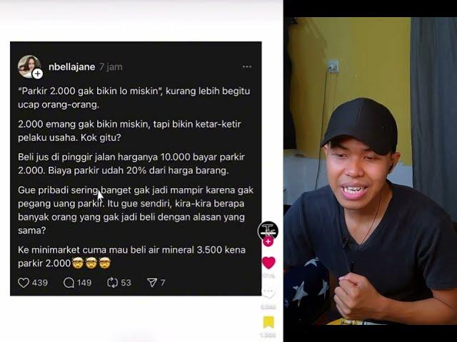 PARKIR 2000 NGGAK BIKIN LU MISKIN, APA IYA? DENGER INI #xybca #viralvideo #parkirliar #video