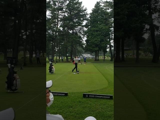 ザンダー・シャウフェレ ZOZOチャンピオンシップ [2022練習日初日]8番アイアン・パート2 Xander Schauffele ZOZO CHAMPIONSHIP 2022 #ZOZO2022