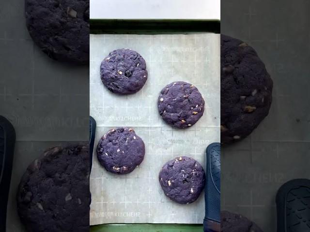 Blueberry Cookies | Vegan & Naturally Blue!