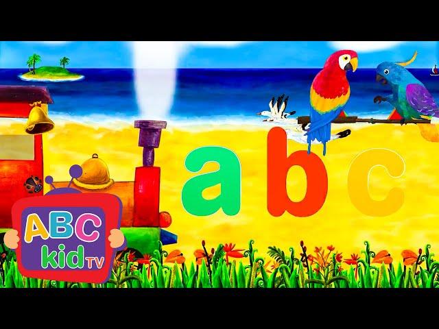 All Aboard Learning ABC's On The Train | ABC Kid TV | Nursery Rhymes & Kids Songs