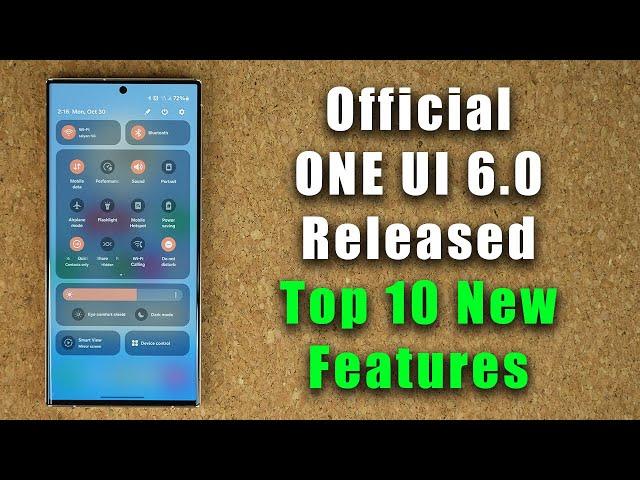 Samsung Galaxy S23 Ultra Official ONE UI 6.0 Review  - TOP 10 FEATURES! (w/ Android 14)