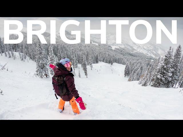 BRIGHTON Is The Best Utah Resort For Snowboarding