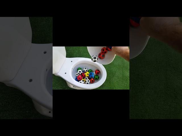 Football VS Cold Drinks and Mentos  #shorts #trending #tricks #diy #mentos