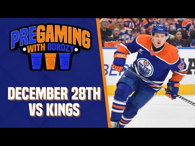 THE OILERS ARE BACK | PREGAMING WITH BORDZY - December 28th