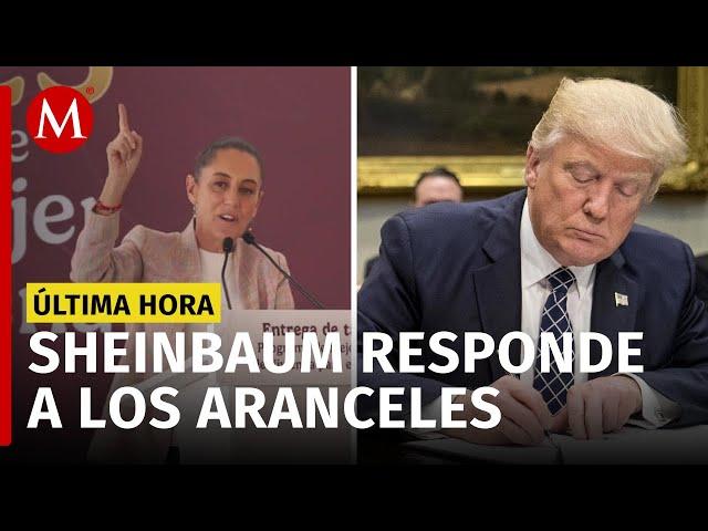 Claudia Sheinbaum REACCIONA a la imposición de aranceles a México