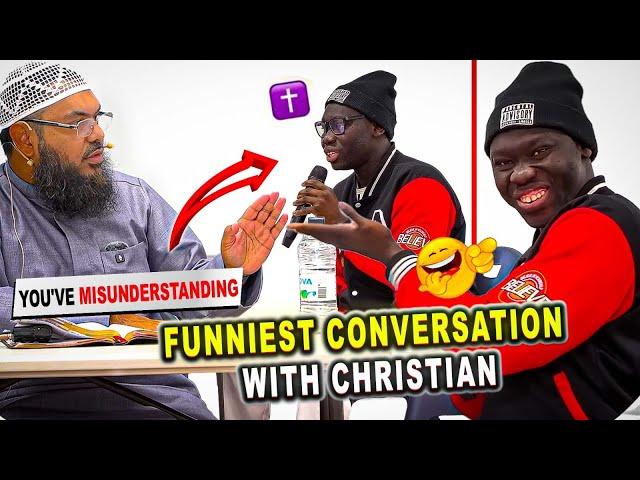 Funniest conversation with Christian  | Uthman Ibn Farooq Official