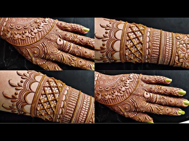 Rakhi special mehndi design | simple Mehndi design for beginners | Mehandi ka design|