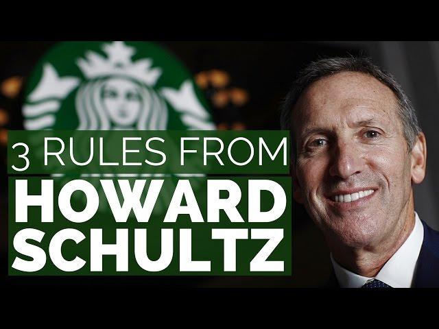 How Howard Schultz Saved Starbucks Using These Three Rules