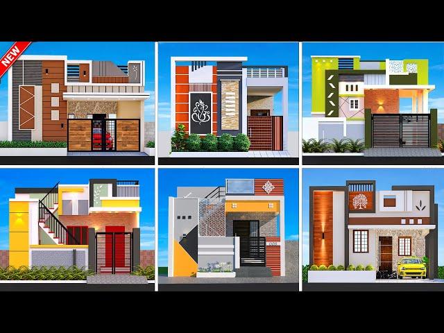 Wonderful 25+ Small House Front Elevation Designs in India 2024 | Single Floor House Front Elevation