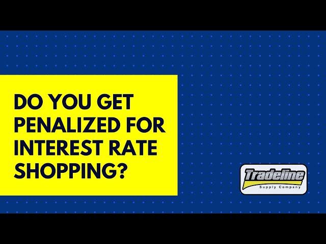 Do You Get Penalized for Shopping for the Best Interest Rate? - Credit Countdown With John Ulzheimer