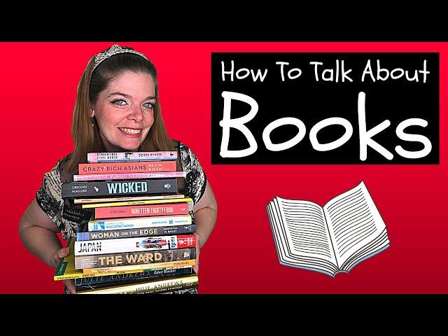 Books: How to Talk about Books in English! Describing a Book!     本：英語で本について話す方法。本を説明する 