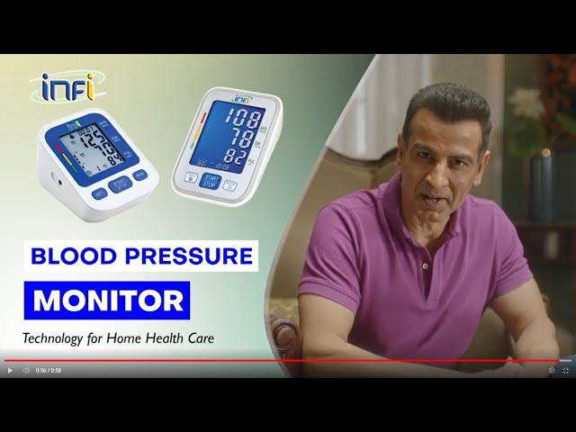 INFI Blood Pressure Monitor | Ronit Roy