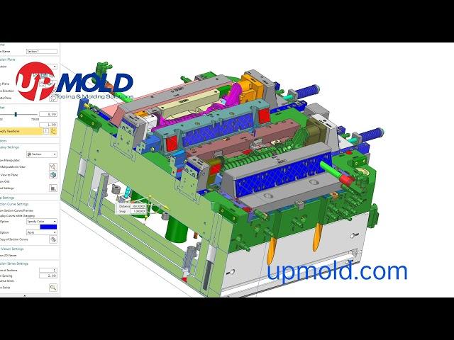 Automotive Tank Injection Mold design by Upmold