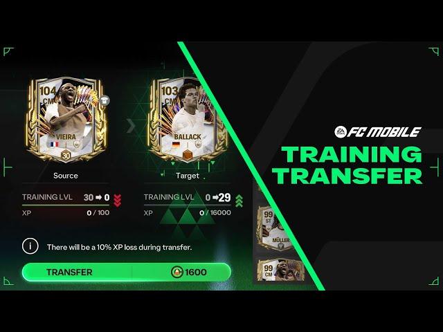 EA SPORTS FC™ MOBILE | Dev Talk Shorts | Training Transfer