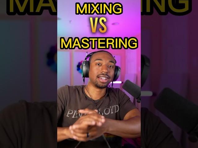 Mixing Vs. Mastering #shorts