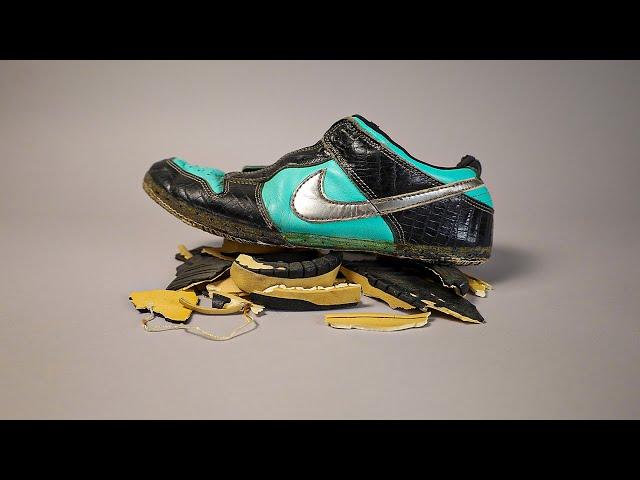 RARE Sneaker Restoration, 2 decade old Tiffany Diamond SB Dunk Low