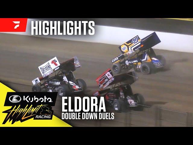 Double Down Duels | Kubota High Limit Racing at Eldora Speedway 7/17/24 | Highlights