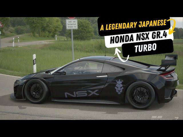 Honda NSX GR.4: A Legendary Japanese Racing Car