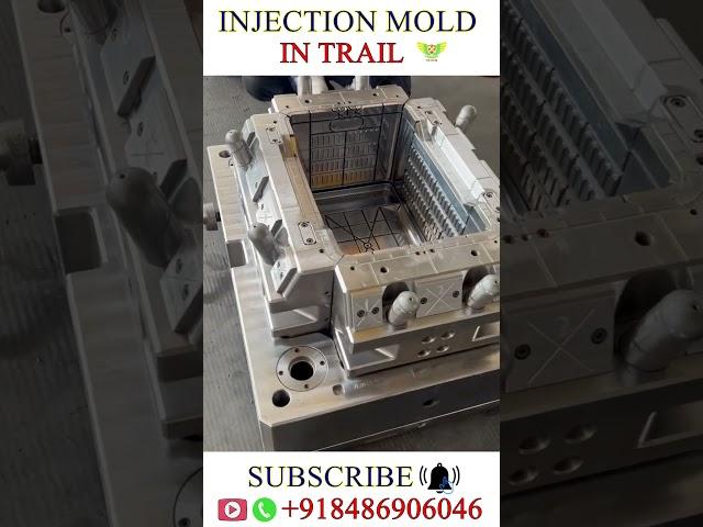 Injection Mould Trail in Tool room | Mould designing manufacturing process #cimdesignsolution