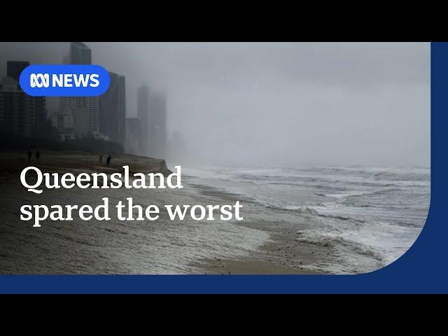 South-east Queensland misses the worst of Cyclone Alfred, but it's not done yet | ABC NEWS