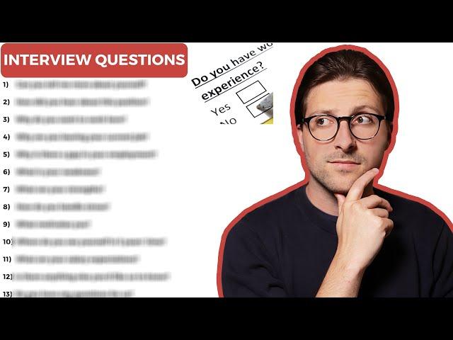 Interview Questions and Answers With No Experience (2024) | [Examples]