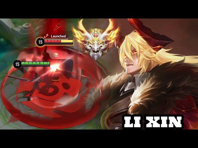 Honor of Kings Li Xin Gameplay Rank Mythic