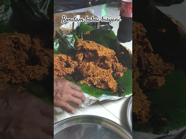 Mixed non veg biryani @ amalapuram | Bondam Babai Hotel #food #shorts #ytshorts