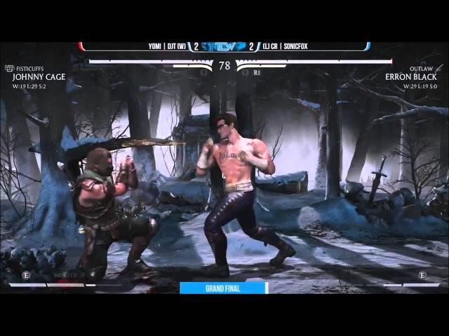 The Common Wealth- Mortal Kombat X Grand Finals: CR Sonic Fox Vs YOMI DJT