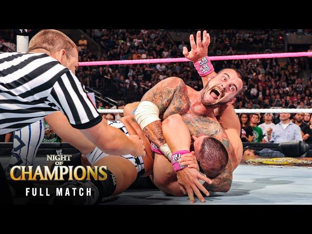 FULL MATCH: CM Punk vs. John Cena | WWE Championship Match: Night of Champions 2012