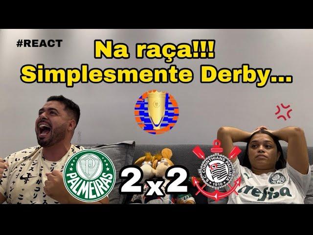 REACT REAÇÕES PALMEIRAS x CORINTHIANS