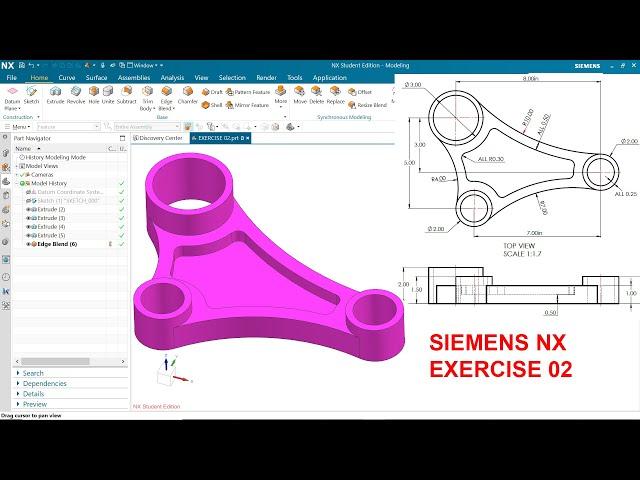 Siemens NX 2206 Tutorial Exercise 02