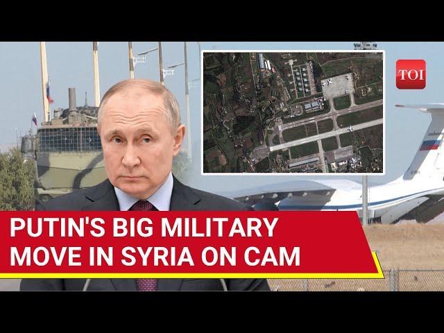 Putin's First Military Move In Syria After Rebel Takeover; Sat Images Reveal Unusual Movement