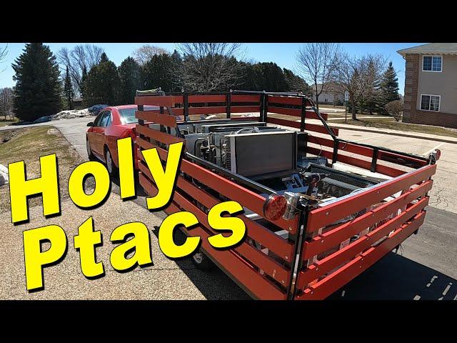 Scrapping a Trailer Full of Hotel Ptac Units | The Scrappers Dream!