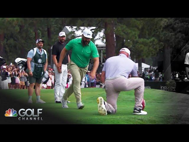 Highlights: Travis and Jason Kelce's American Century Championship Round 3 | Golf Channel